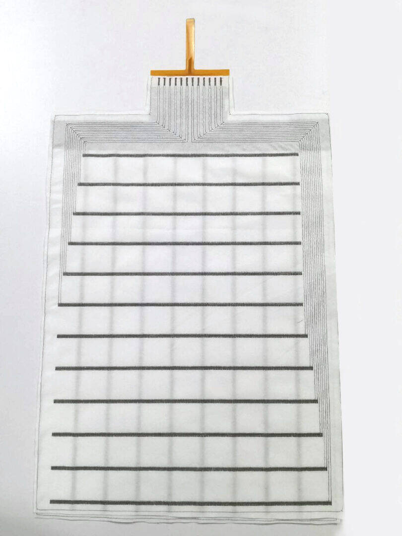 全柔性织物传感器模组