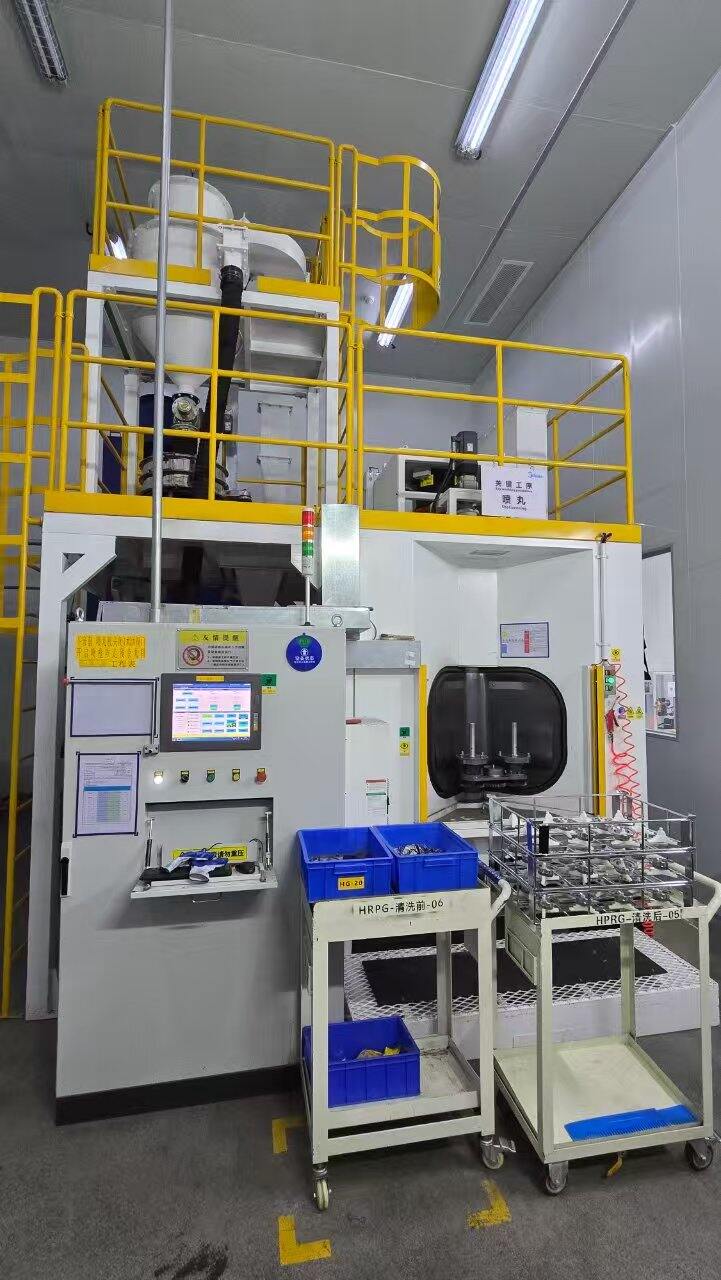 CNC micro-particle shot peening machines